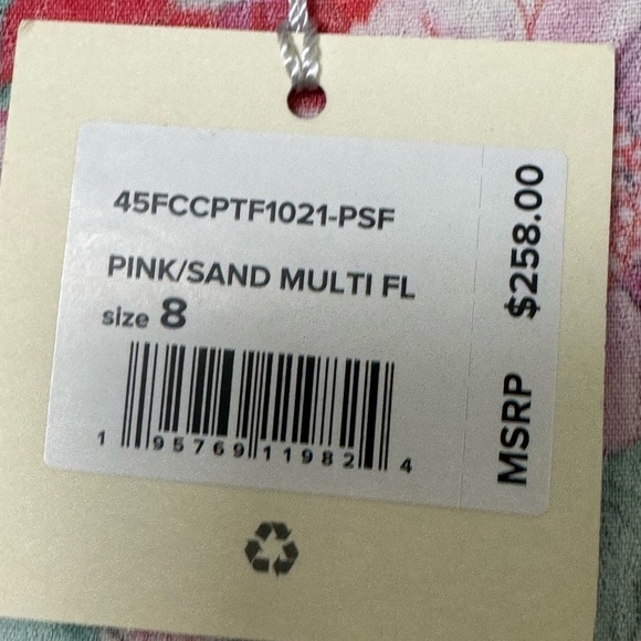 NWT Favorite Daughter The Barely Holding It Together Floral Minidress Size 8 - Picture 12 of 16